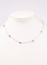 Load image into Gallery viewer, Waterloo CZ Necklace SILVER
