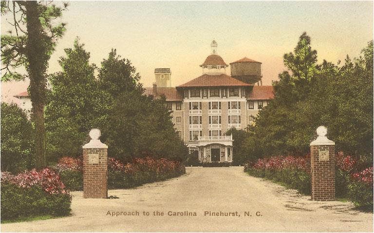 Approach to the Carolina, Pinehurst Magnet