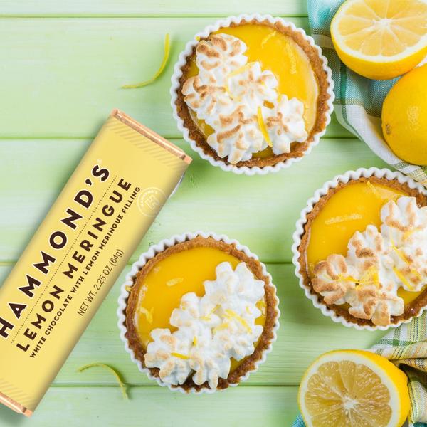 Lemon Meringue White Chocolate Candy Bar