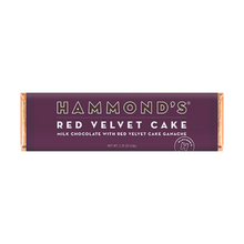 Load image into Gallery viewer, Red Velvet Cake Milk Chocolate Candy Bar
