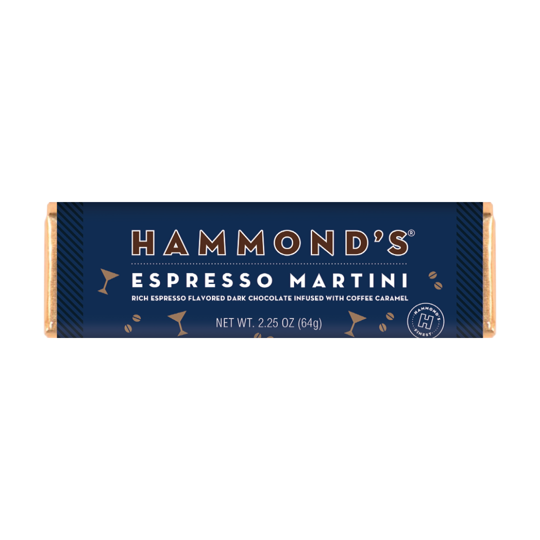 Espresso Martini Dark Chocolate Candy Bar