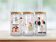 Load image into Gallery viewer, Parent Trap Glass Can Tumbler
