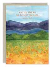 Load image into Gallery viewer, Flower Field Birthday Card
