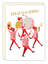 Load image into Gallery viewer, Marching Band Congratulations Card
