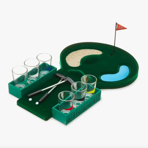 Putt & Shot Mini Golf Drinking Game.