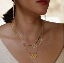 Load image into Gallery viewer, Golden Serpent Necklace.

