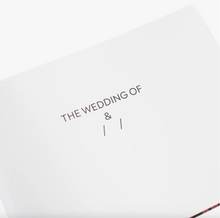 Load image into Gallery viewer, Wedding Guest Book
