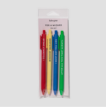 Load image into Gallery viewer, Yer a Wizard Jotter Pen Set.
