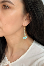 Load image into Gallery viewer, Light Blue Amazonite Earrings
