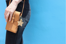 Load image into Gallery viewer, Glitter Keychain - STAR
