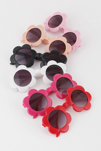 Load image into Gallery viewer, Kids Round Flower Sunglasses
