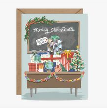 Load image into Gallery viewer, Scratch-off Teacher Christmas Card - Holiday Card
