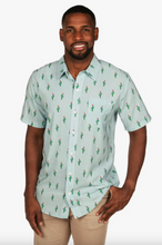 Load image into Gallery viewer, Men&#39;s Christmas Cactus Hawaiian Shirt.
