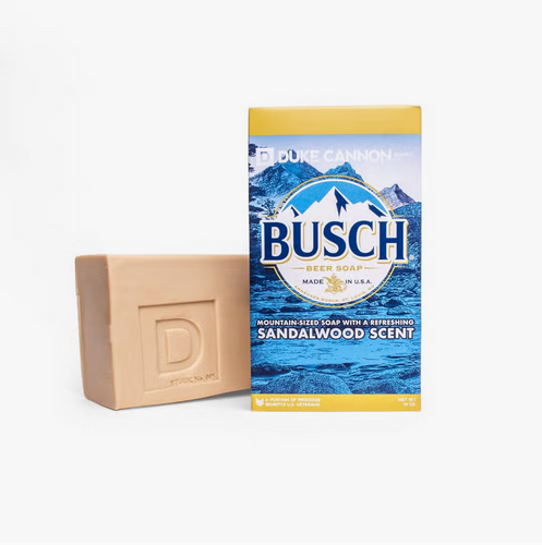 Busch Beer Soap.