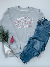 Load image into Gallery viewer, MERRY CHRISTMAS SWEATSHIRT.
