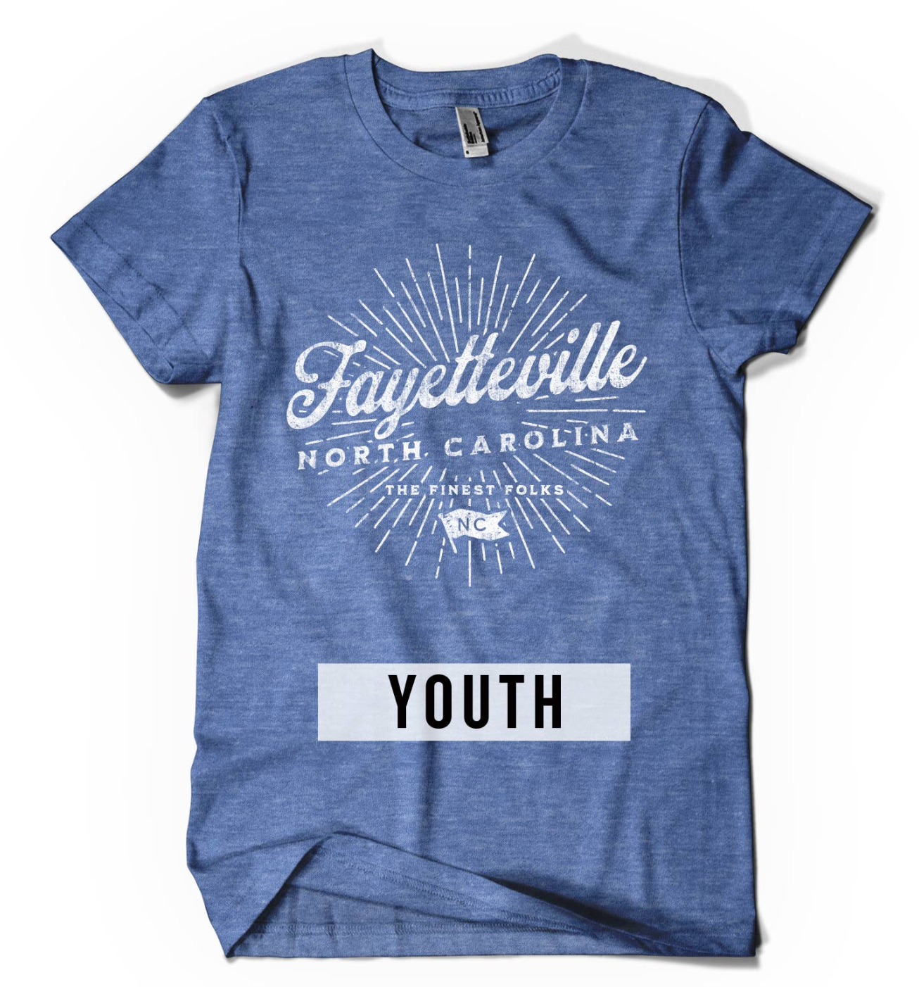 Fayetteville Sunburst YOUTH Shirt.