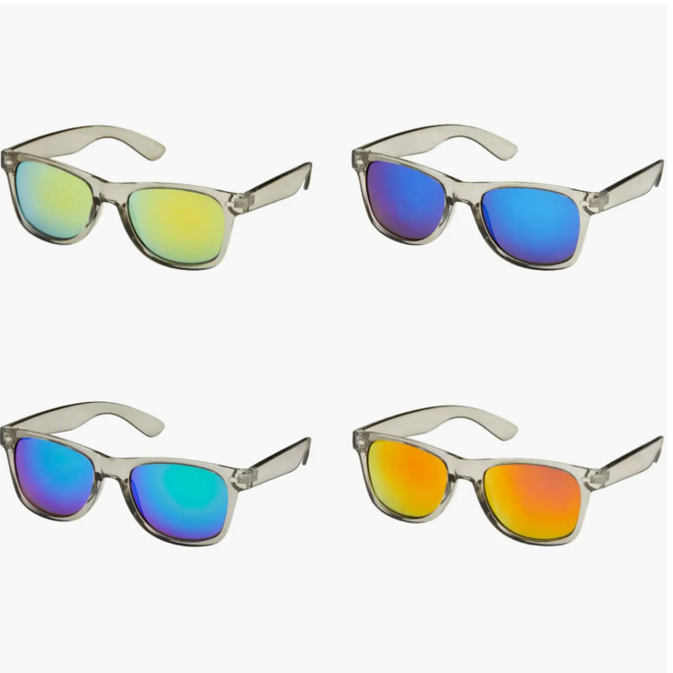 Unisex Sunglasses with Crystal Grey Color Lens- 1684