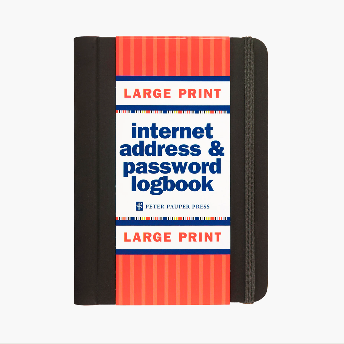 Large Print Internet Address & Password Logbook