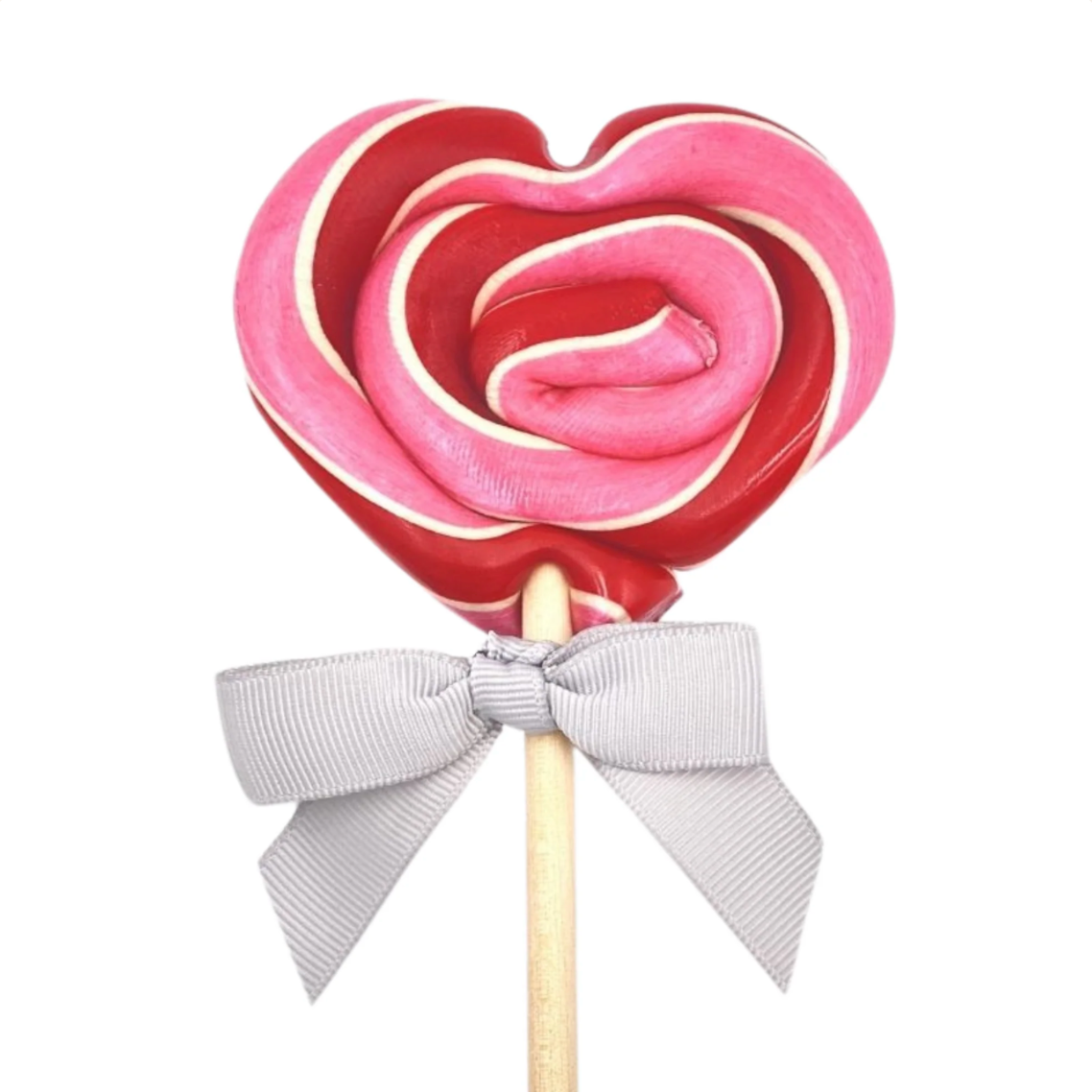 Strawberry Short Cake 1 Oz. Heart Lollipops