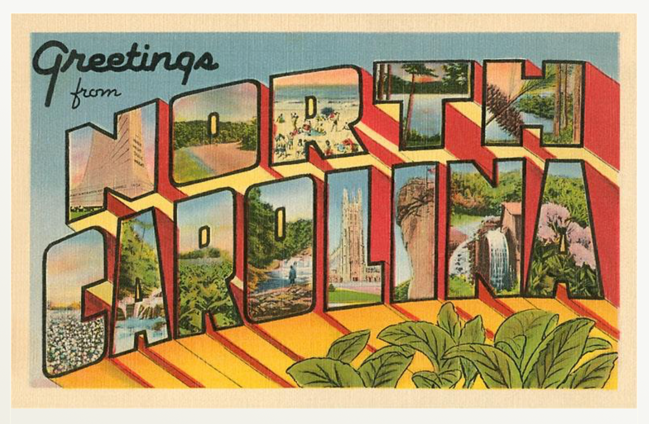 Greetings from North Carolina Magnet