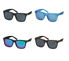 Load image into Gallery viewer, 805 -Square W/Pins Sunglasses 1245
