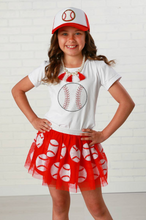 Load image into Gallery viewer, Sequin Baseball Tutu
