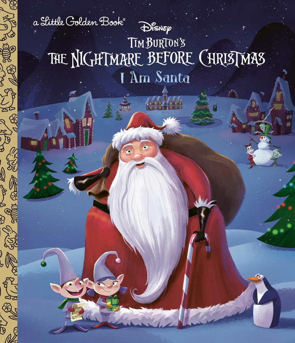 I Am Santa (Disney Tim Burton's The Nightmare Before Christmas) (Little Golden Book)