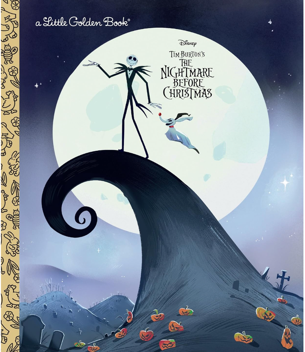 Tim Burton's The Nightmare Before Christmas (Disney) (Little Golden Book)