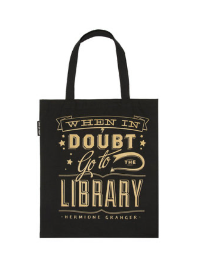 When in Doubt, Go to the Library Tote Bag
