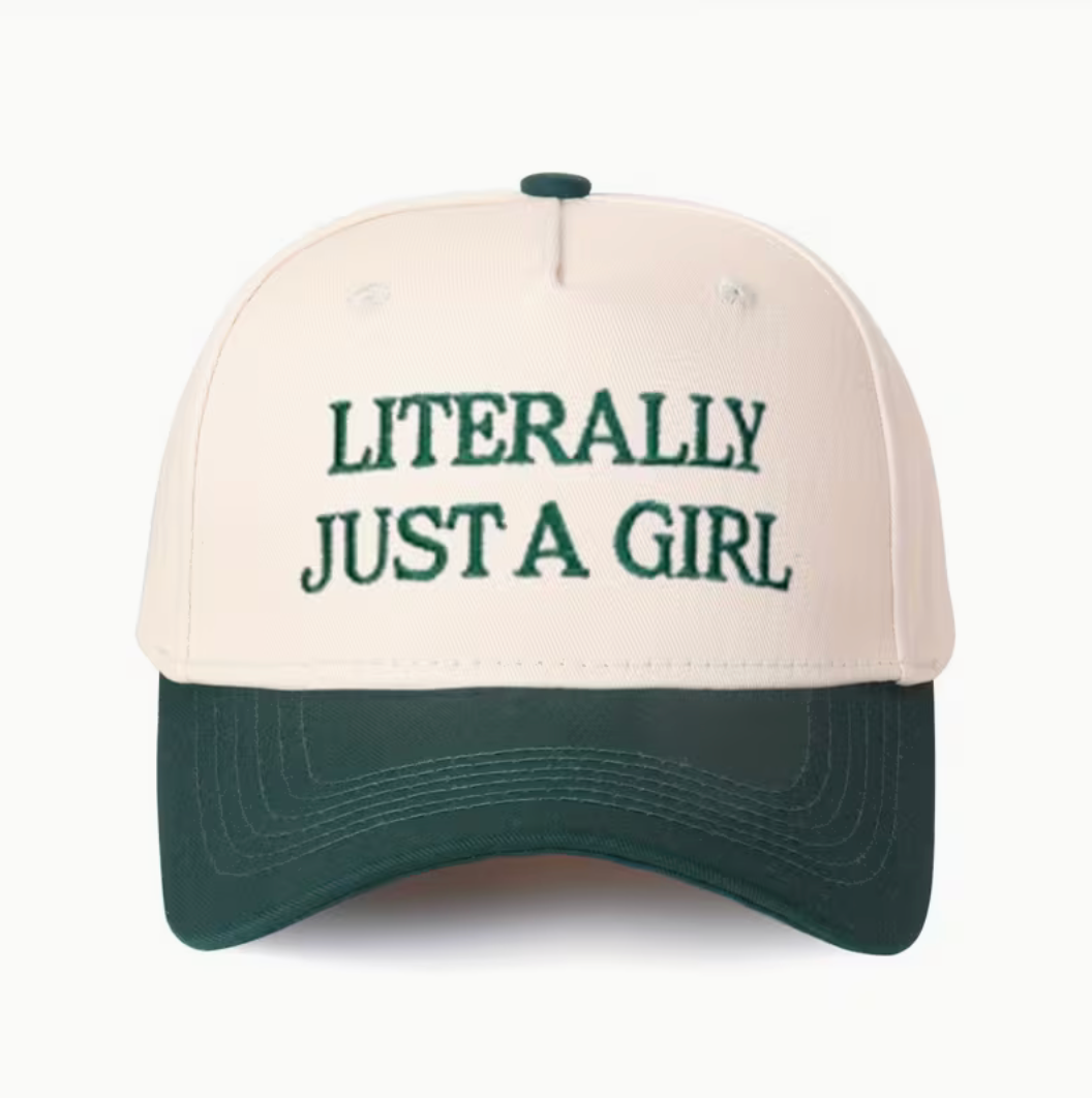 LITERALLY Just A Girl Hat