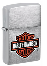 Load image into Gallery viewer, Harley-Davidson Bar &amp; Shield Street Chrome Zippo Lighter
