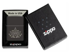 Load image into Gallery viewer, Cannabis Laser Engraved Zippo Lighter

