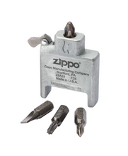 Load image into Gallery viewer, Zippo Bit Safe Insert with Satin Chrome Case - 40701
