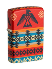 Load image into Gallery viewer, Indian Thunderbird Pattern Zippo Lighter
