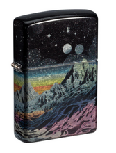 Load image into Gallery viewer, Outer Space Landscape - 540 Fusion Zippo Lighter

