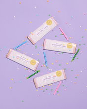 Load image into Gallery viewer, Birthday Cake White Chocolate Bar 2.25oz
