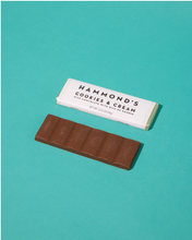 Load image into Gallery viewer, Cookies and Creme Milk Chocolate Bar 2.25oz
