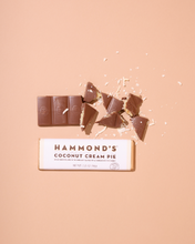 Load image into Gallery viewer, Coconut Cream Pie Milk Chocolate Candy Bar
