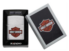 Load image into Gallery viewer, Harley-Davidson Bar &amp; Shield Street Chrome Zippo Lighter
