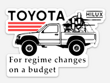 Load image into Gallery viewer, Regime Change Sticker
