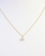 Load image into Gallery viewer, Lakewood CZ Pendant Necklace WR Gold
