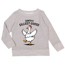 Load image into Gallery viewer, Santa&#39;s Silliest Goose French Terry Sweatshirt
