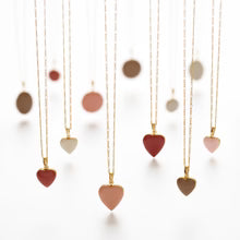 Load image into Gallery viewer, Small Heart Enamel Locket - Ivory
