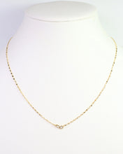 Load image into Gallery viewer, Minden Teardrop Baguette Necklace WR Gold
