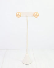Load image into Gallery viewer, Bailey Large Ball Earring WR Worn Gold
