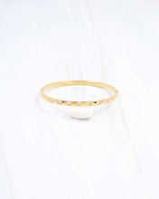 Load image into Gallery viewer, Connie CZ Cuff Bracelet WP Gold
