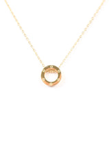 Load image into Gallery viewer, Hendler Circle Charm Necklace
