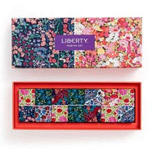 Load image into Gallery viewer, Liberty Floral Wood Domino Set.
