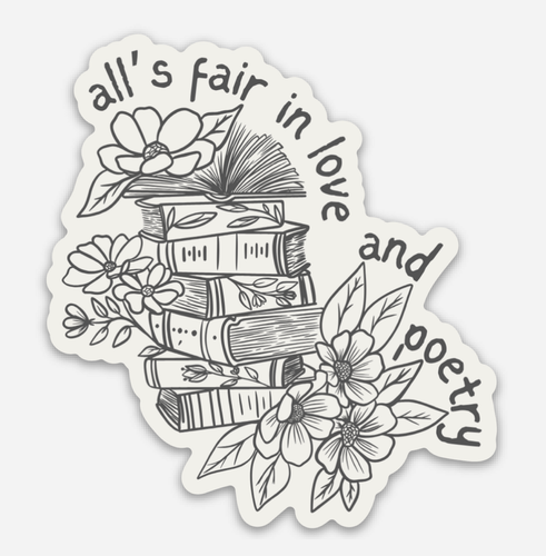 All's Fair Books Sticker.