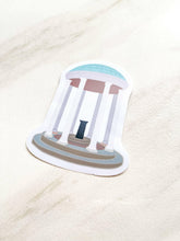 Load image into Gallery viewer, Old Well Sticker | UNC Inspired Sticker
